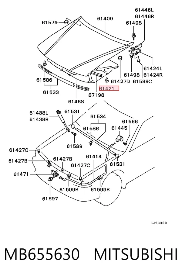  MB655630 Mitsubishi