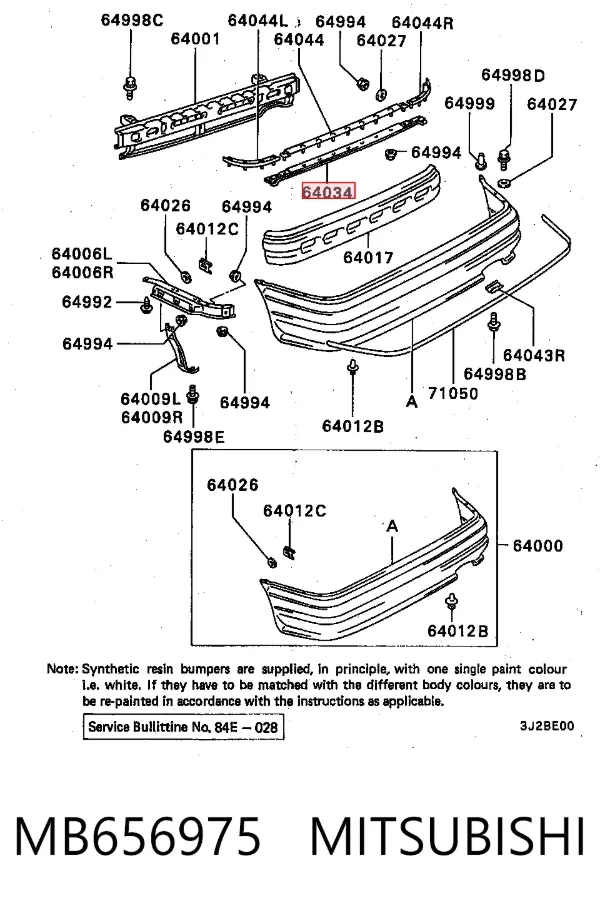  MB656975 Mitsubishi