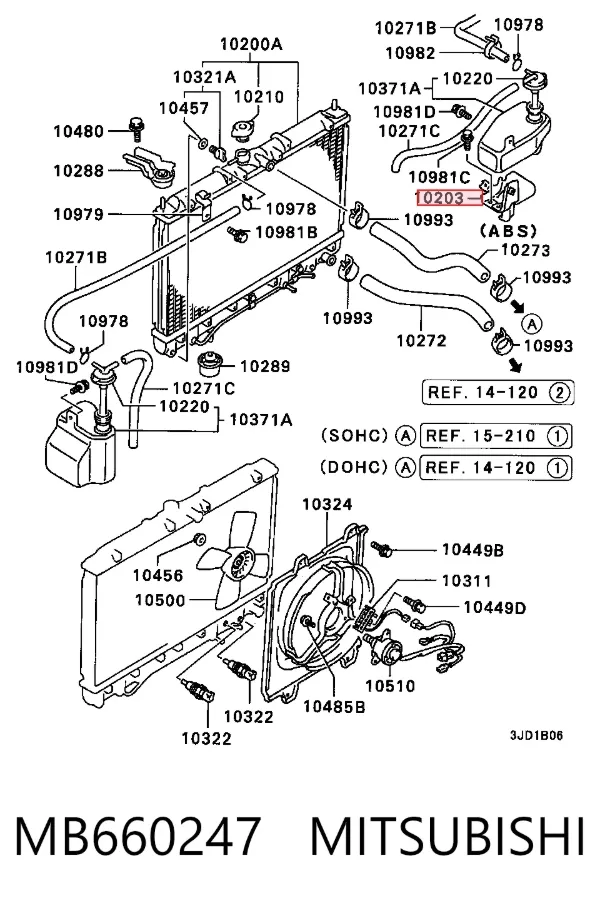  MB660247 Mitsubishi