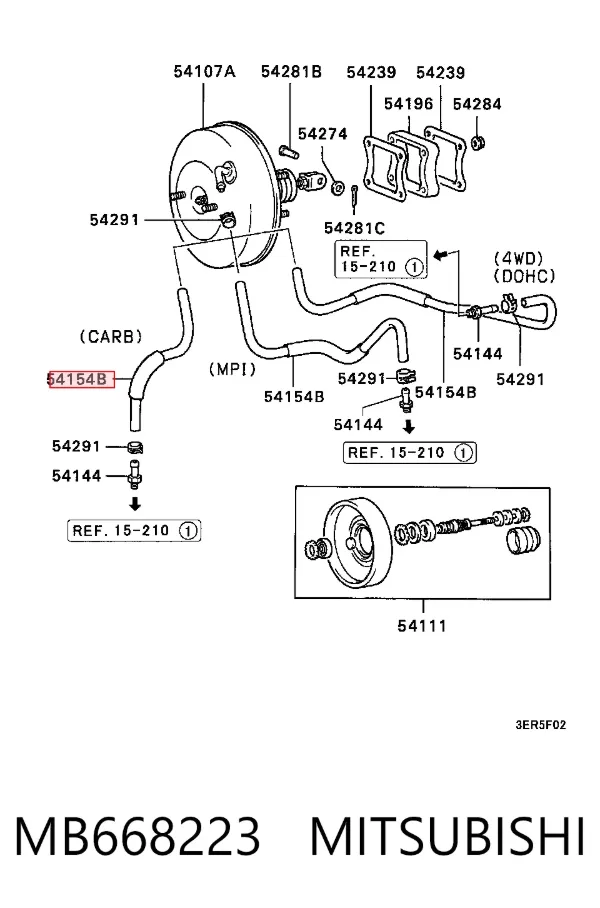  MB668223 Mitsubishi
