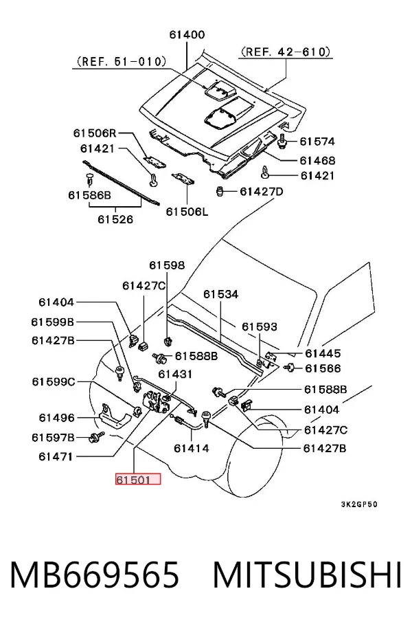  MB669565 Mitsubishi