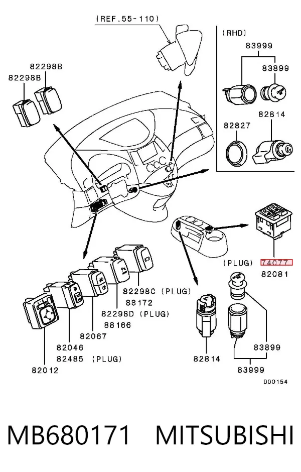  MB680171 Mitsubishi