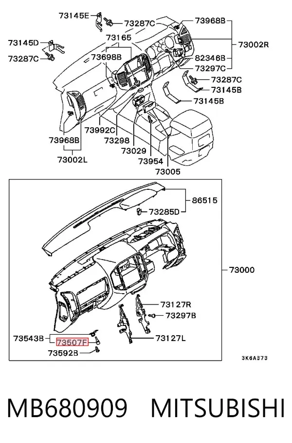  MB680909 Mitsubishi