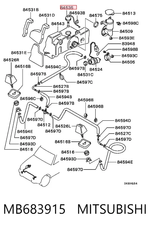  MB683915 Mitsubishi