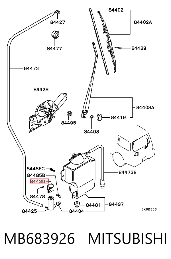  MB683926 Mitsubishi