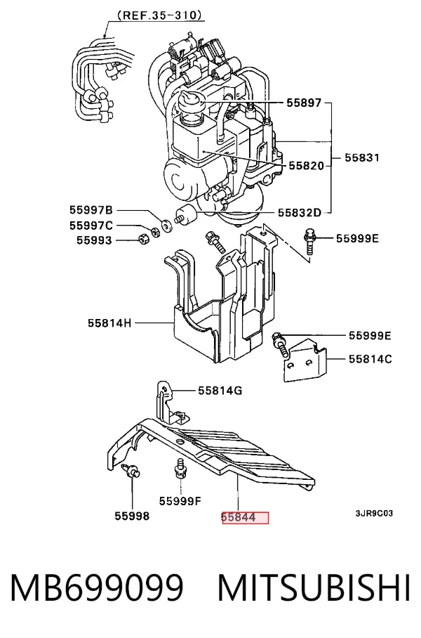  MB699099 Mitsubishi