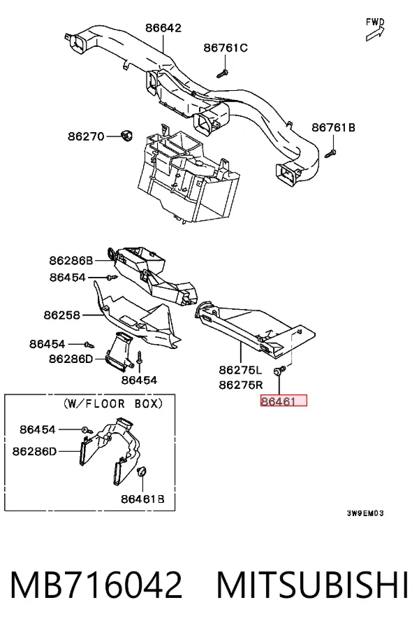  MB716042 Mitsubishi