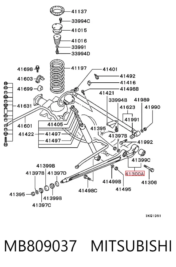  MB809037 Mitsubishi