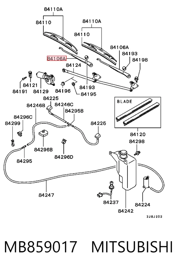 MB859017 Mitsubishi