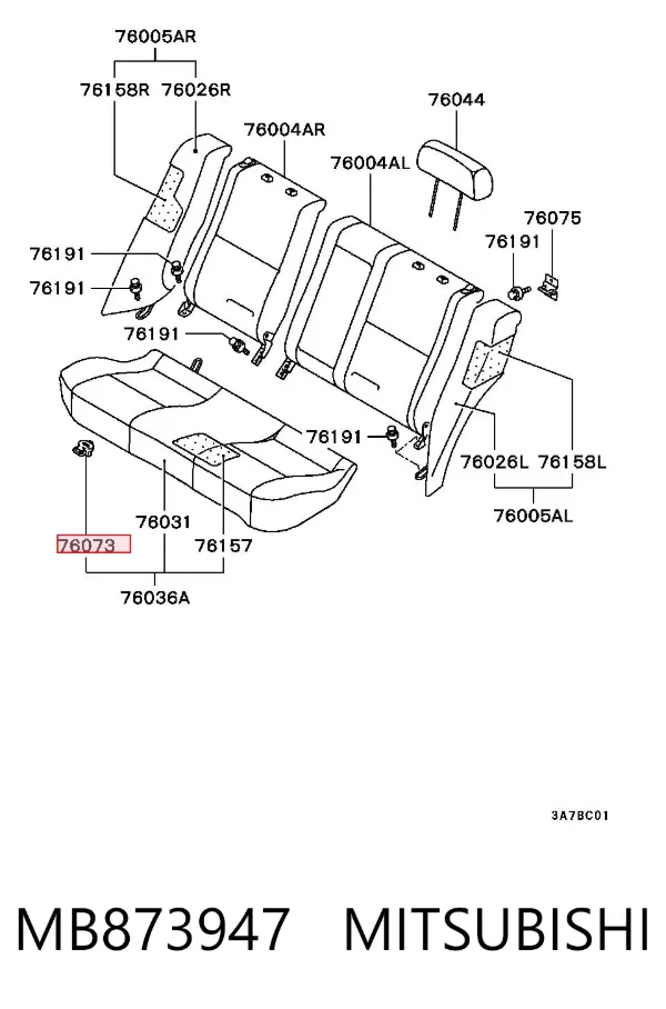  MB873947 Mitsubishi
