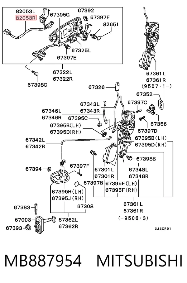  MB887954 Mitsubishi