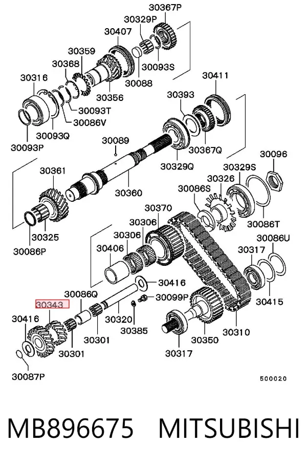  MB896675 Mitsubishi