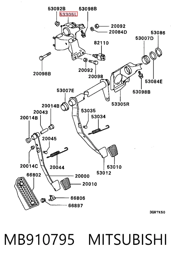  MB910795 Mitsubishi