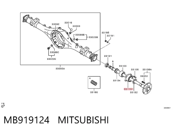  MB919124 Mitsubishi