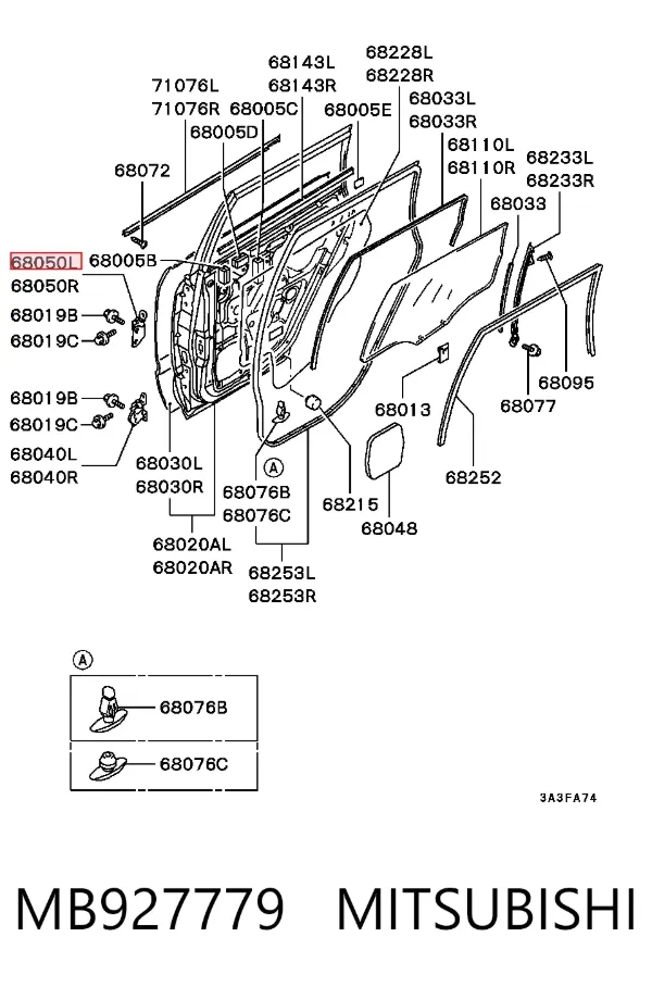  MB927779 Mitsubishi