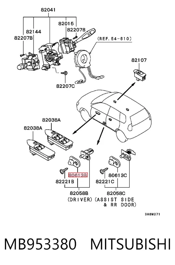  MB953380 Mitsubishi