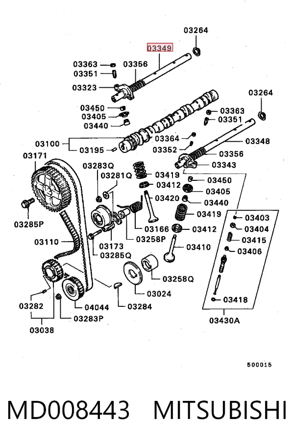  MD008443 Mitsubishi