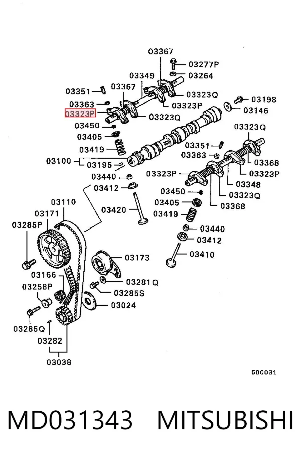 MD031343 Mitsubishi