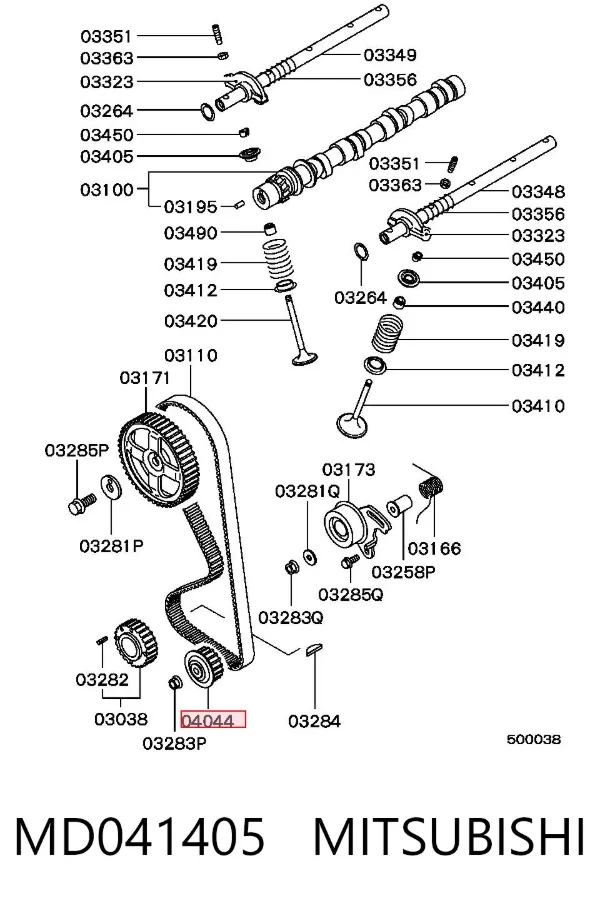  MD041405 Mitsubishi