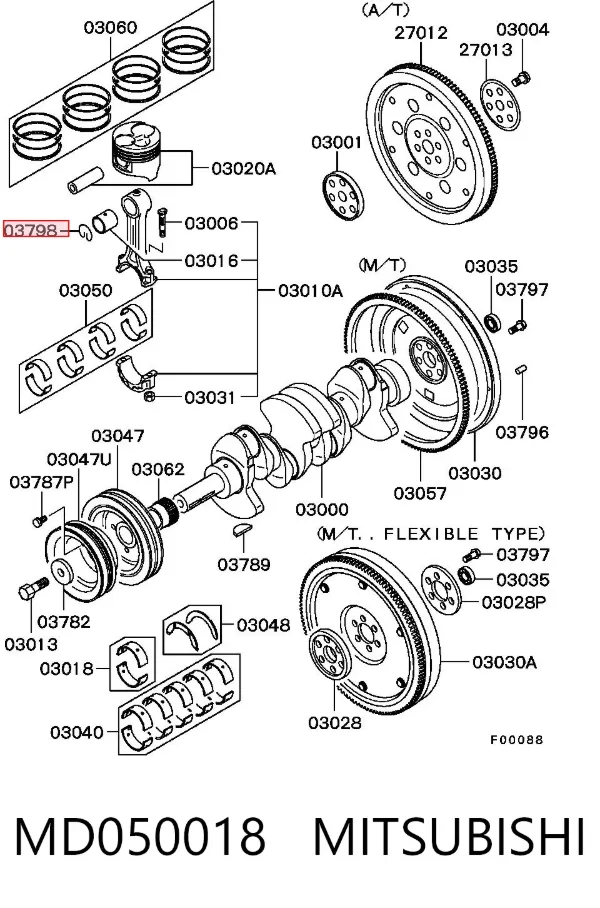  MD050018 Mitsubishi