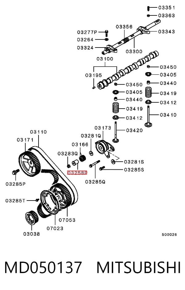  MD050137 Mitsubishi