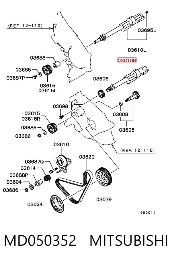  MD050352 Mitsubishi