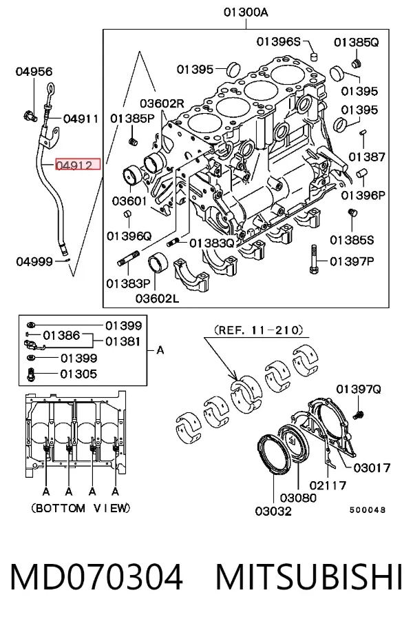  MD070304 Mitsubishi