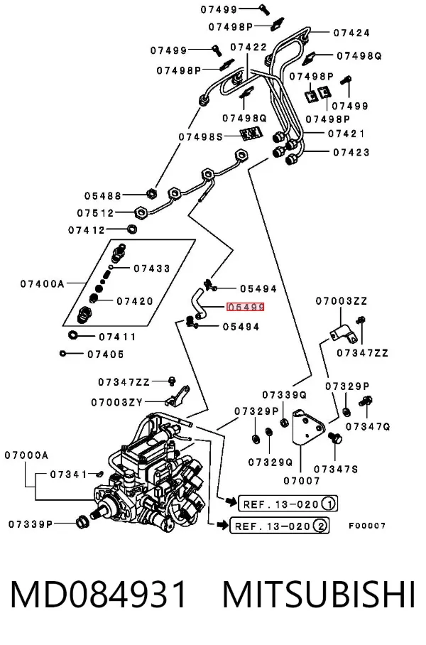  MD084931 Mitsubishi