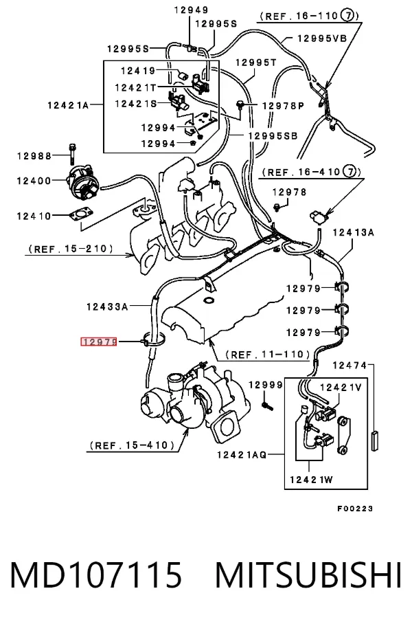  MD107115 Mitsubishi