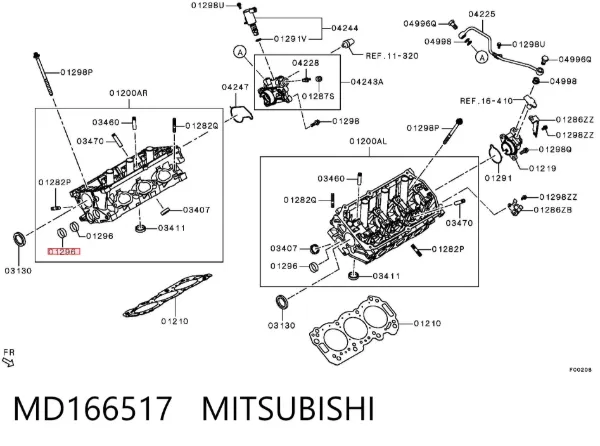  MD166517 Mitsubishi