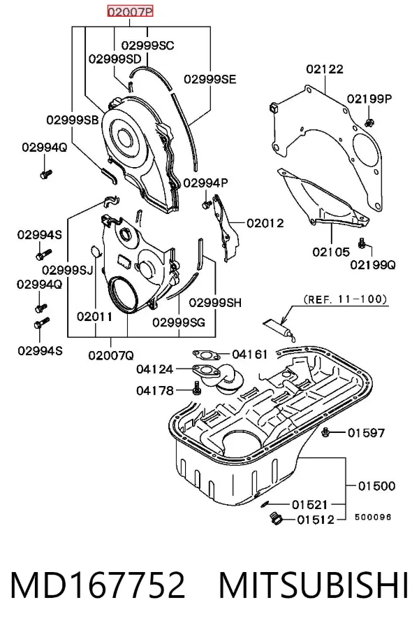  MD167752 Mitsubishi