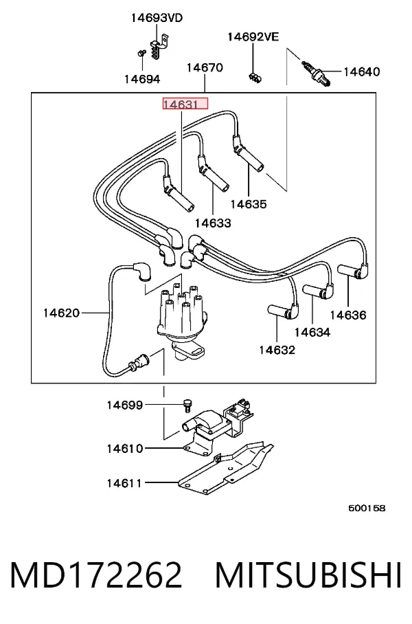  MD172262 Mitsubishi