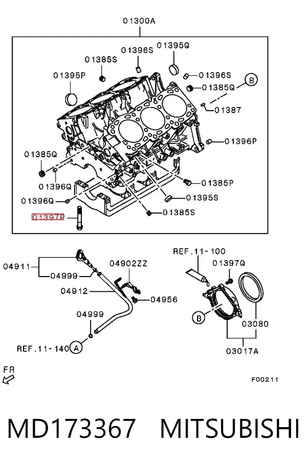  MD173367 Mitsubishi