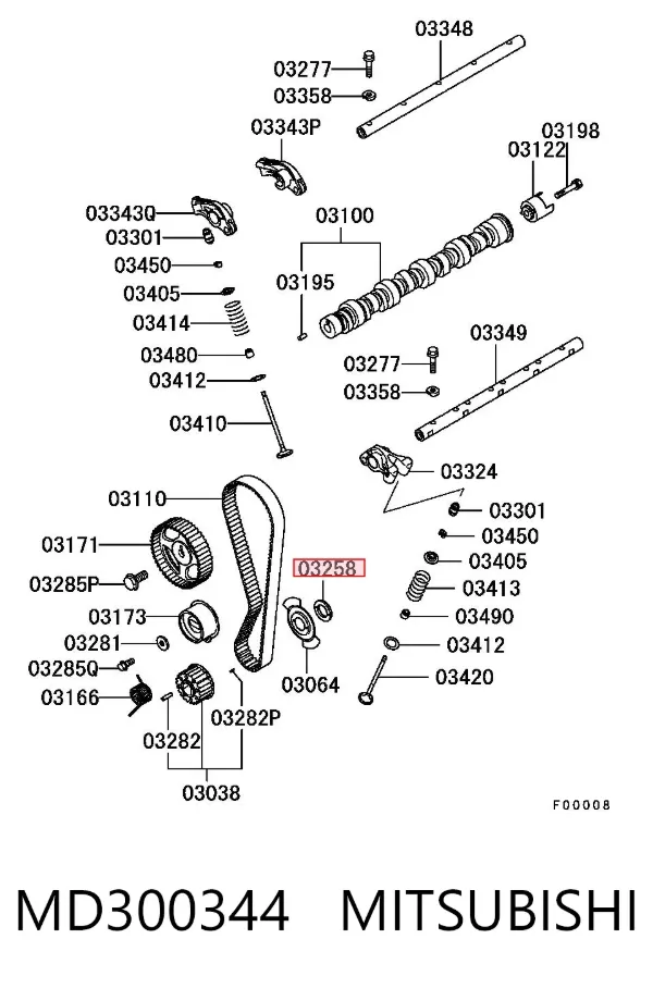  MD300344 Mitsubishi