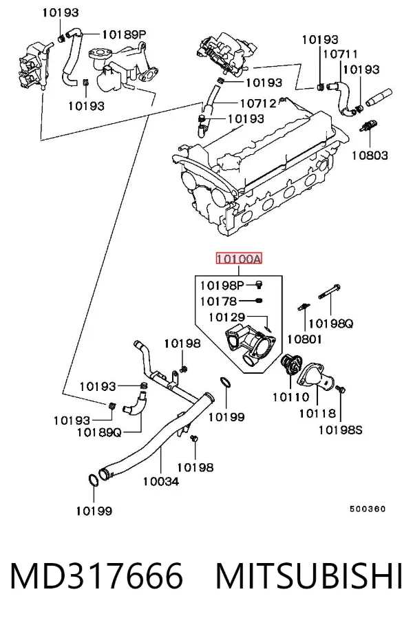  MD317666 Mitsubishi