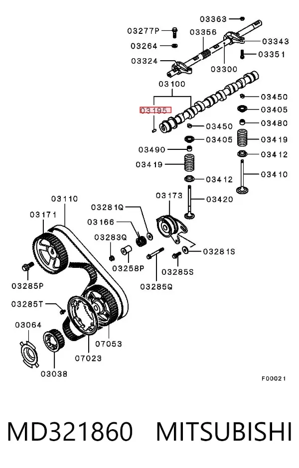  MD321860 Mitsubishi