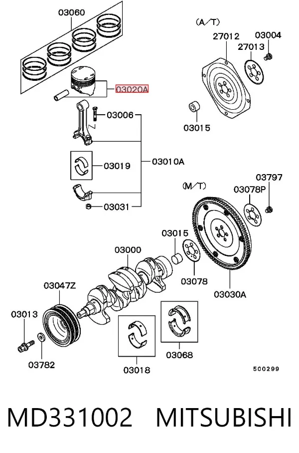  MD331002 Mitsubishi