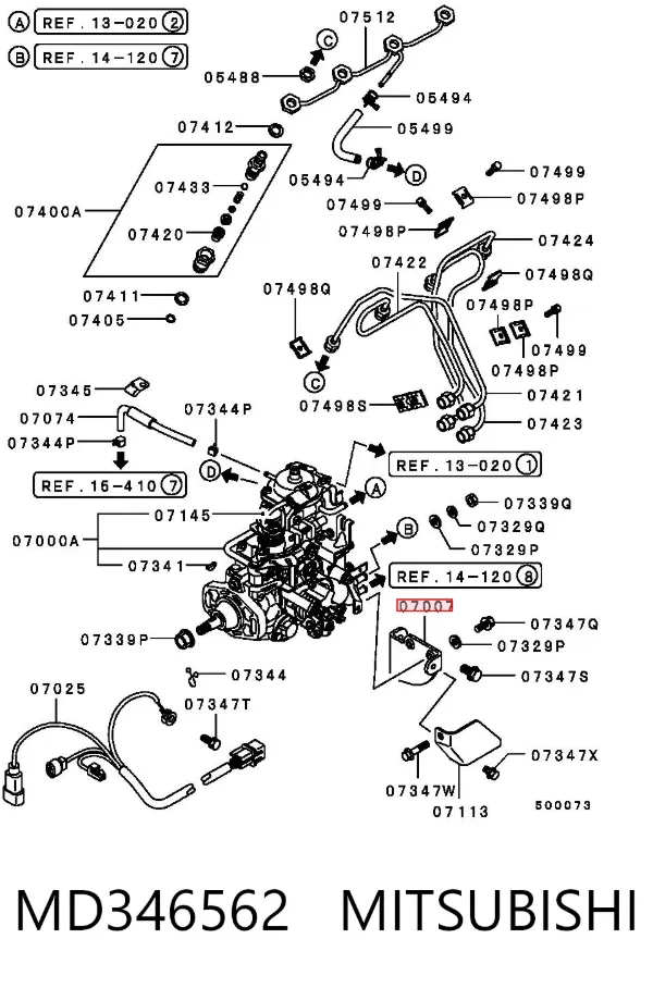  MD346562 Mitsubishi
