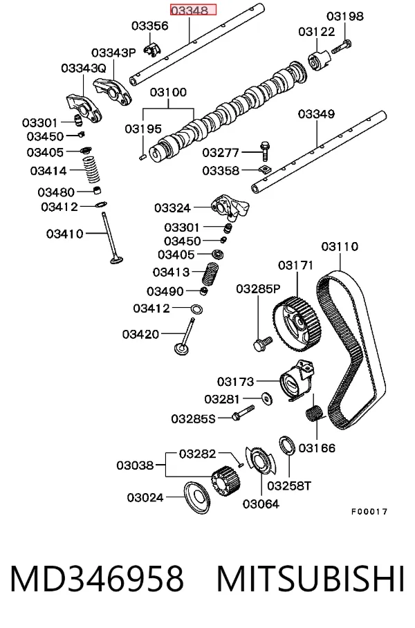  MD346958 Mitsubishi