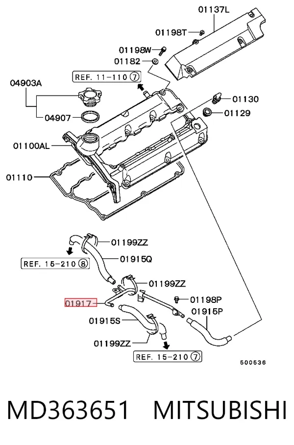  MD363651 Mitsubishi
