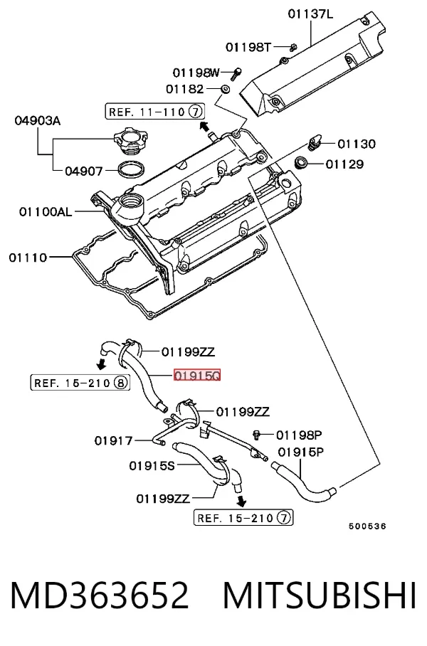  MD363652 Mitsubishi