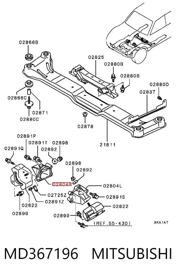  MD367196 Mitsubishi
