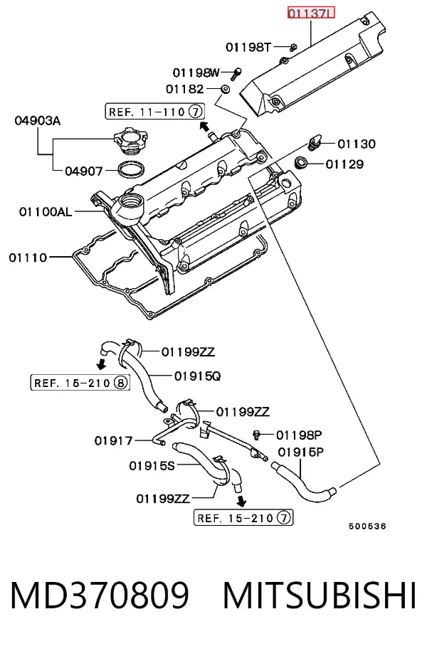  MD370809 Mitsubishi