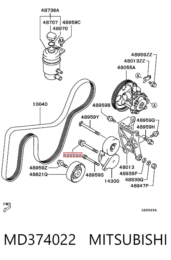  MD374022 Mitsubishi