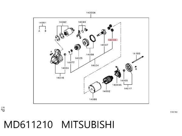  MD611210 Mitsubishi