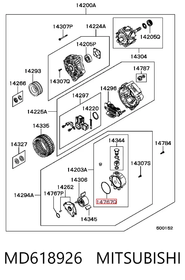  MD618926 Mitsubishi