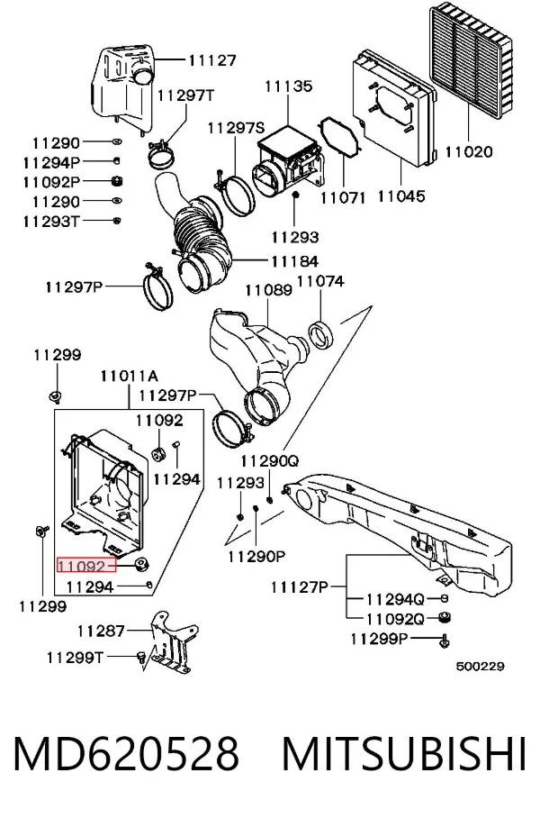  MD620528 Mitsubishi