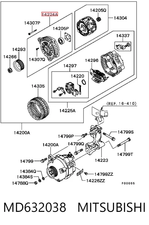 MD632038 Mitsubishi