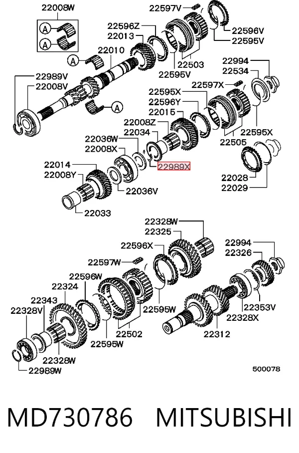  MD730786 Mitsubishi