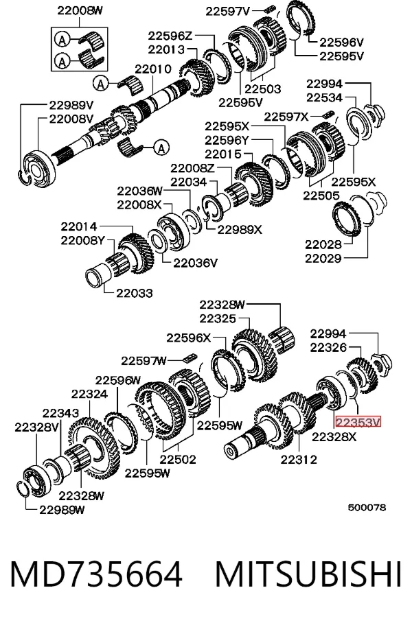  MD735664 Mitsubishi